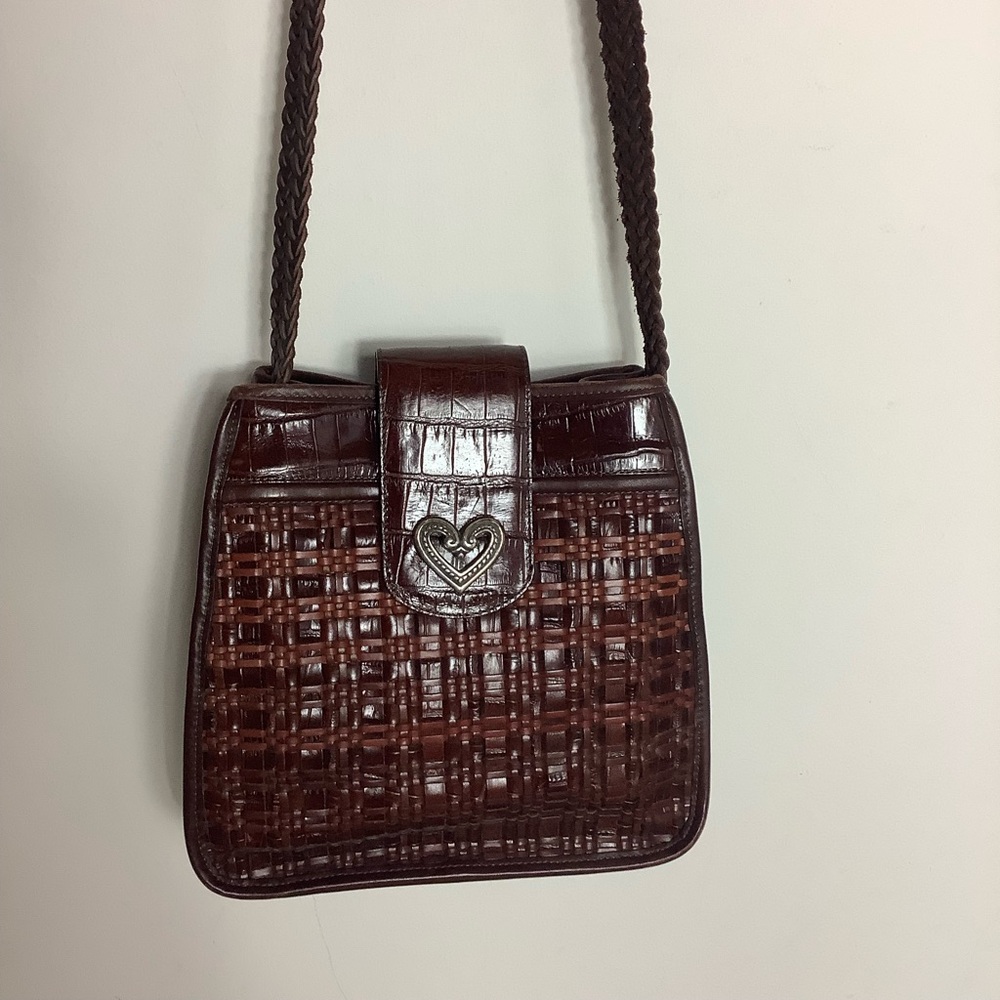 Brighton breaded leather shoulder Bag